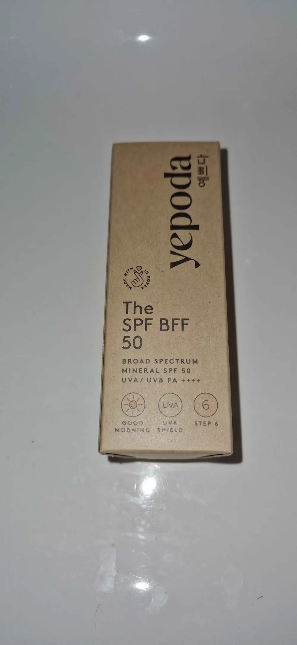 YEPODA - The SPF BFF 50 broad spectrum mineral 