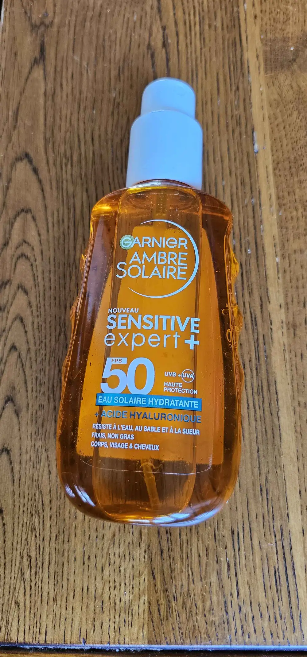 GARNIER - Sensitive expert+ - Eau solaire hydratane FPS 50