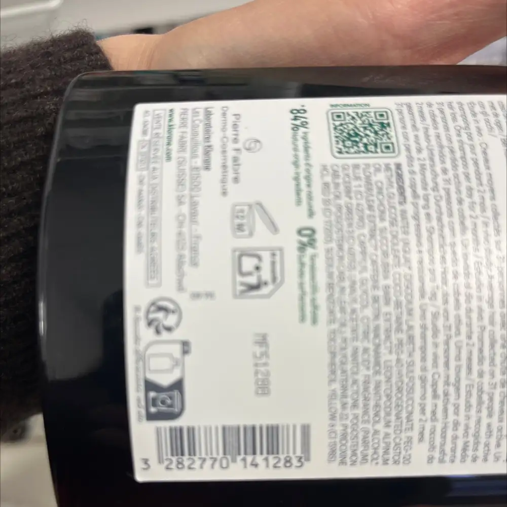 KLORANE - Shampooing fortifiant & stimulant à la quinine