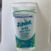 SENSODYNE - Dentifrice junior 6-12 ans