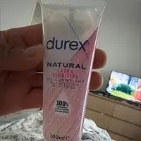 DUREX - Gel lubrifiant extra sensitive natural