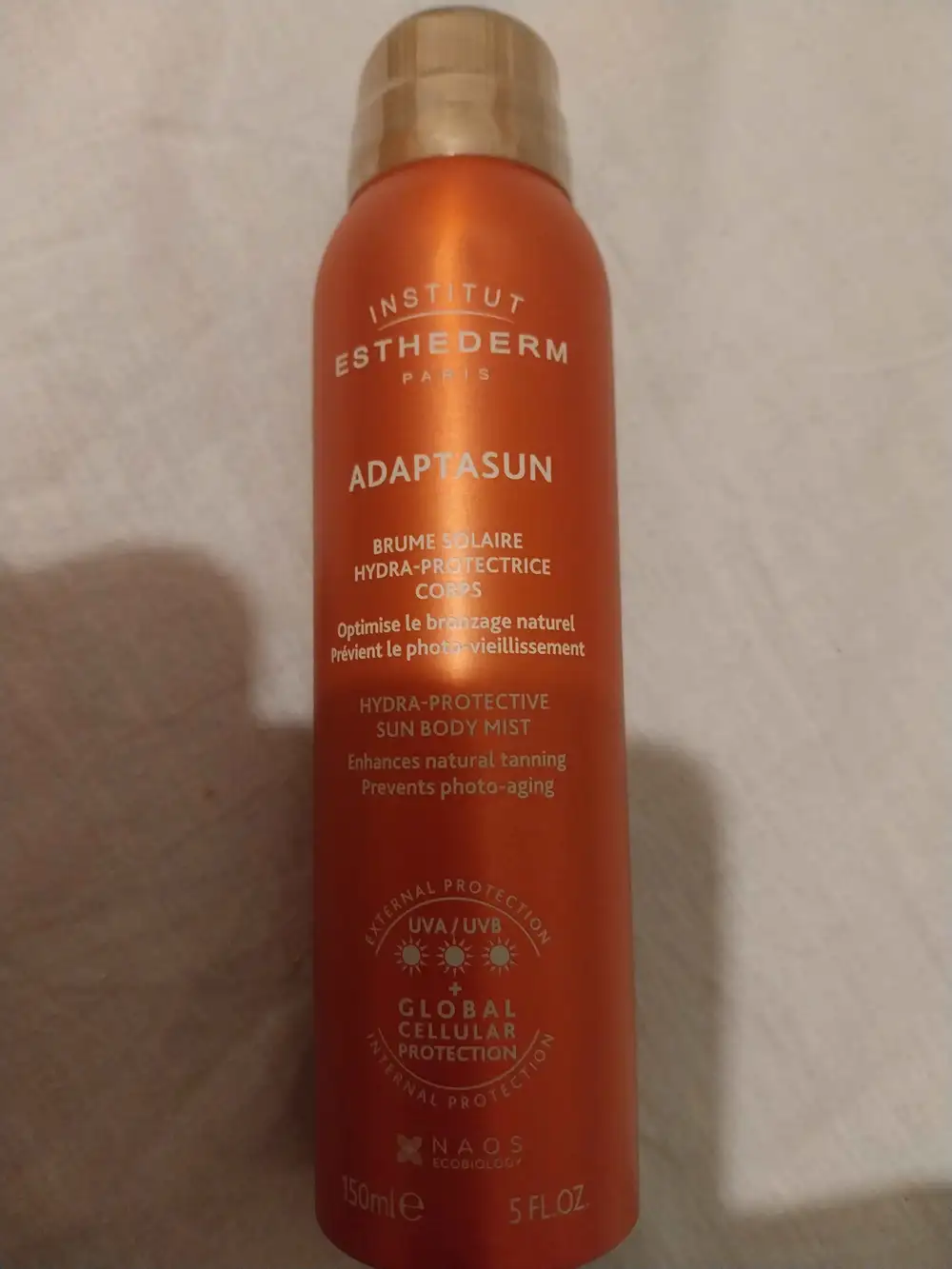 INSTITUT ESTHERDERM - Adaptasun - Brume solaire hydra-protectrice corps
