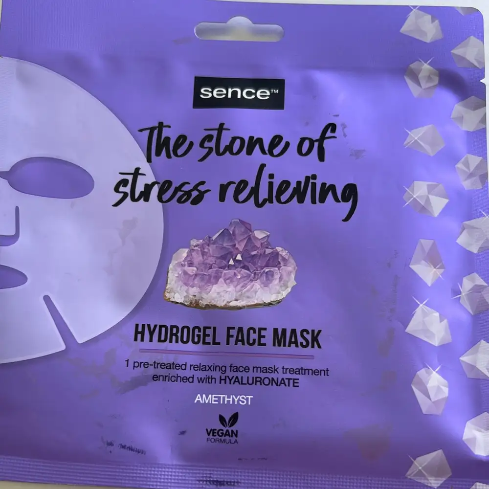 SENCE - The stone of stress relieving - Hydrogel face mask