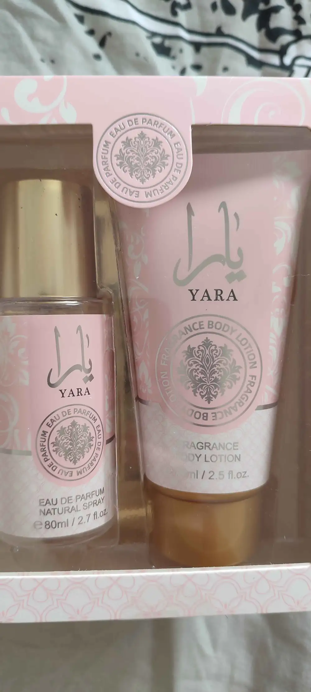 YARA - Eau de parfum & body lotion