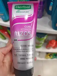 HERBAL BIONATURE - Curl activator rizos flexible molded 24h