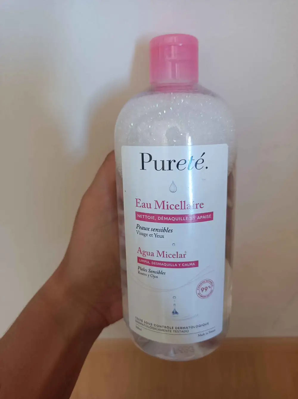 PURETÉ - Eau micellaire visage et yeux