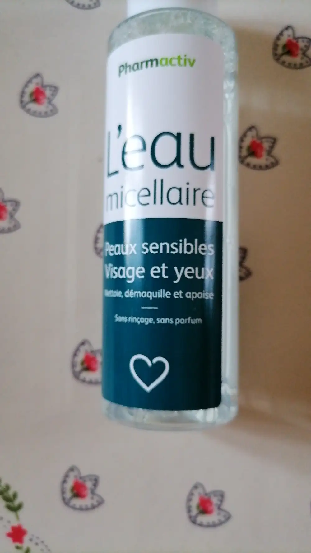 PHARMACTIV - L'eau micellaire peaux sensibles visage et yeux