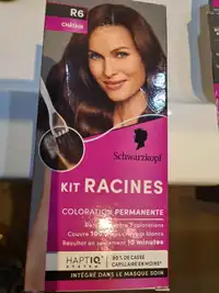 SCHWARZKOPF - Kit racine - Coloration permanente R6 châtain