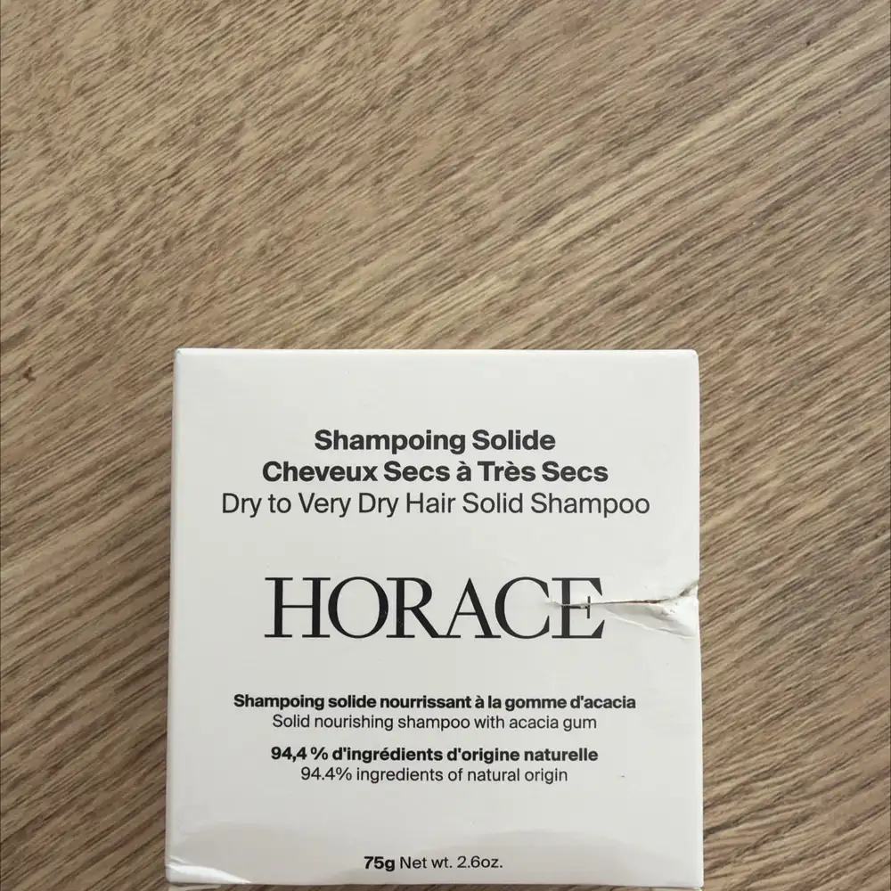 HORACE - Shampooing solide cheveux secs à très secs