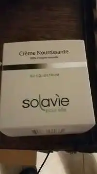 SOLAVIE - Pour elle - Crème nourrissante au colostrum