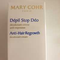 MARY COHR - Dépil stop déo - Déodorant crème anti-repousse