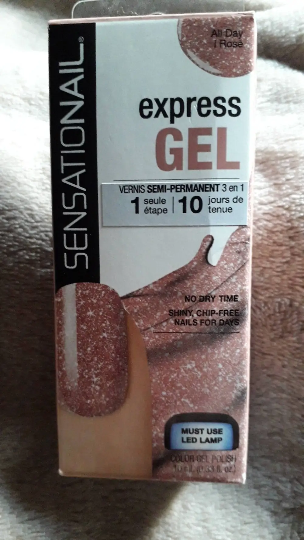 SENSATIONAIL - Express gel - Vernis semi-permanent 3 en 1