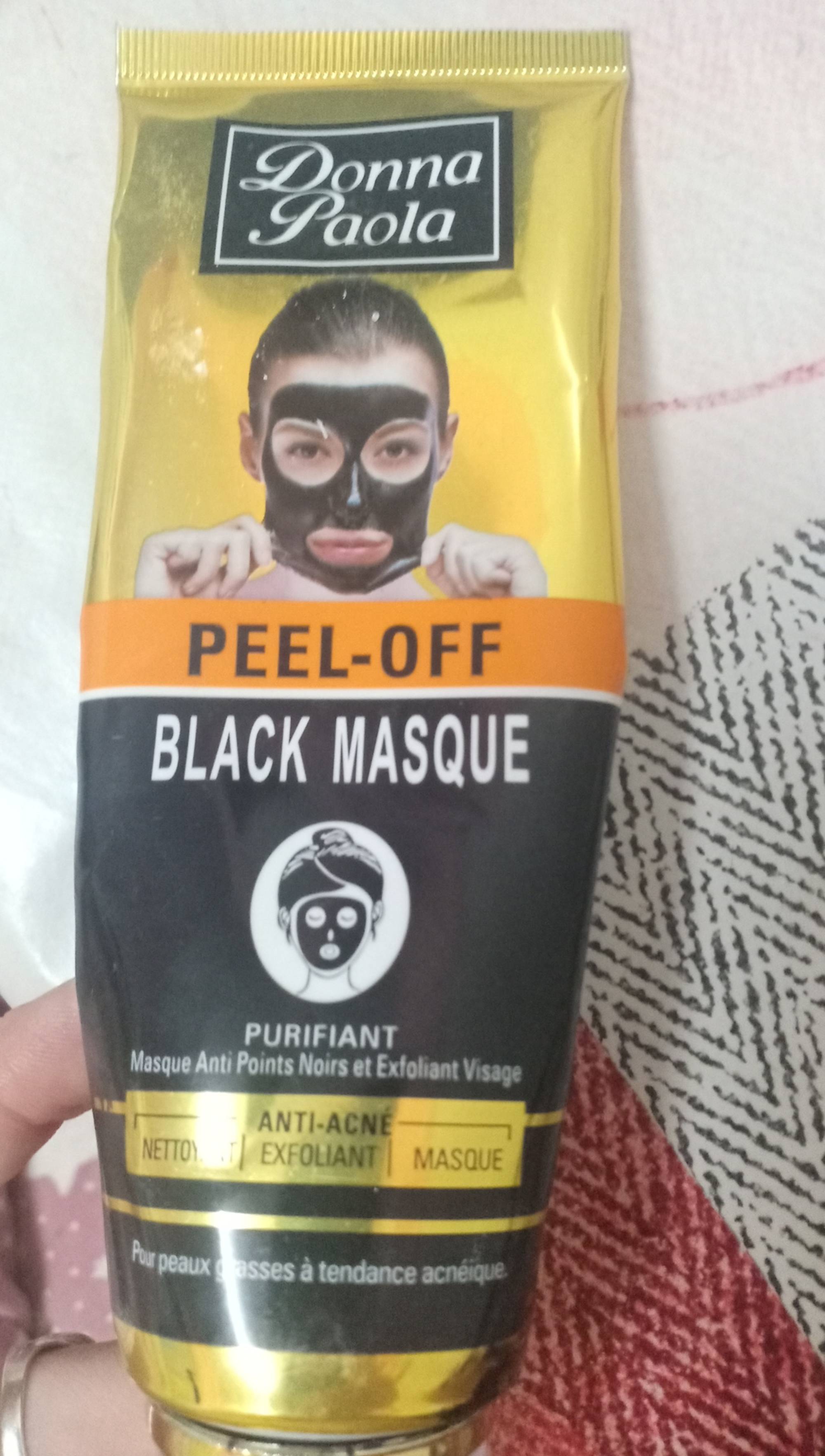 DONNA PAOLA - Peel-off black masque purifiant