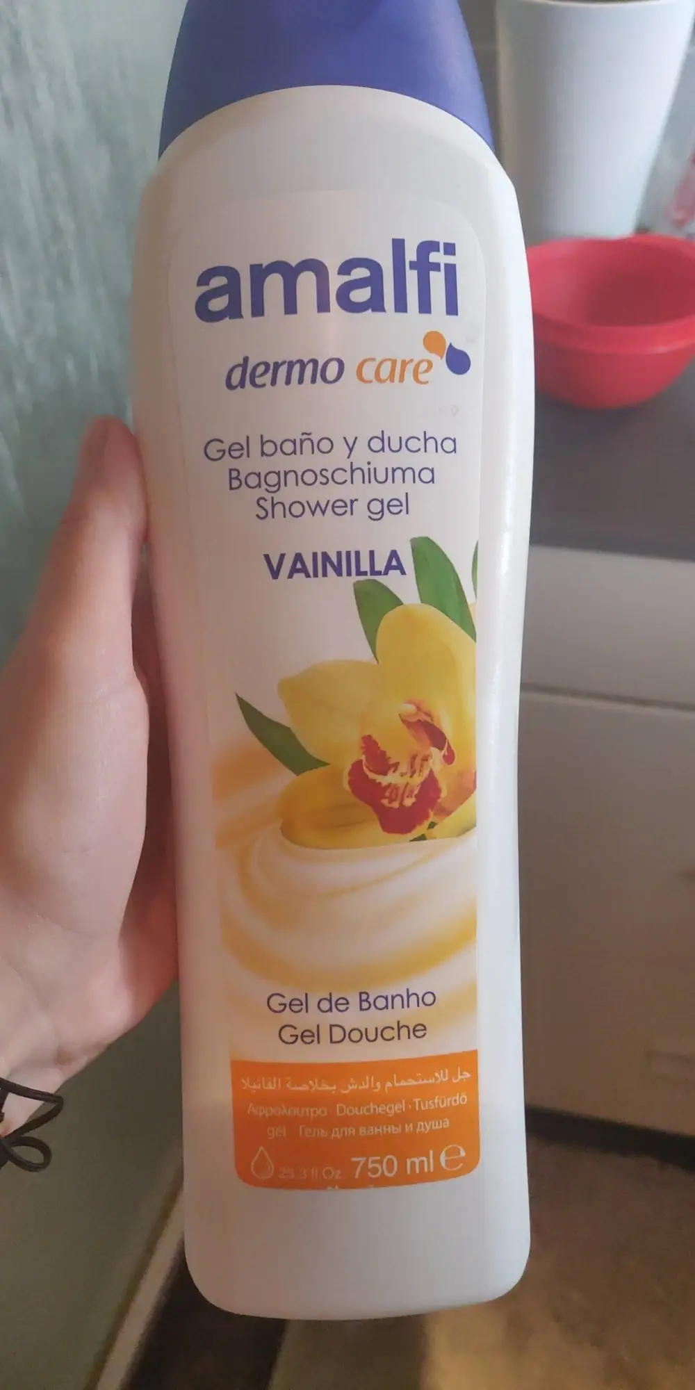 AMALFI - Vainilla - Gel douche 