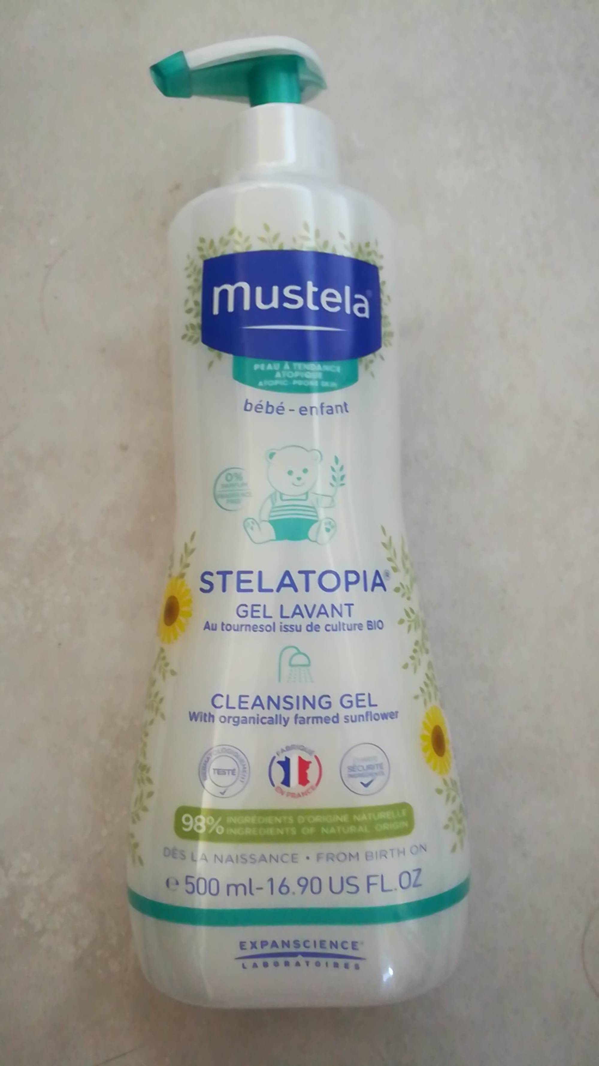 MUSTELA - Stelatopia - Gel lavant