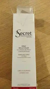 SECRET PROFESSIONNEL BY PHYTO - Spray brillo color