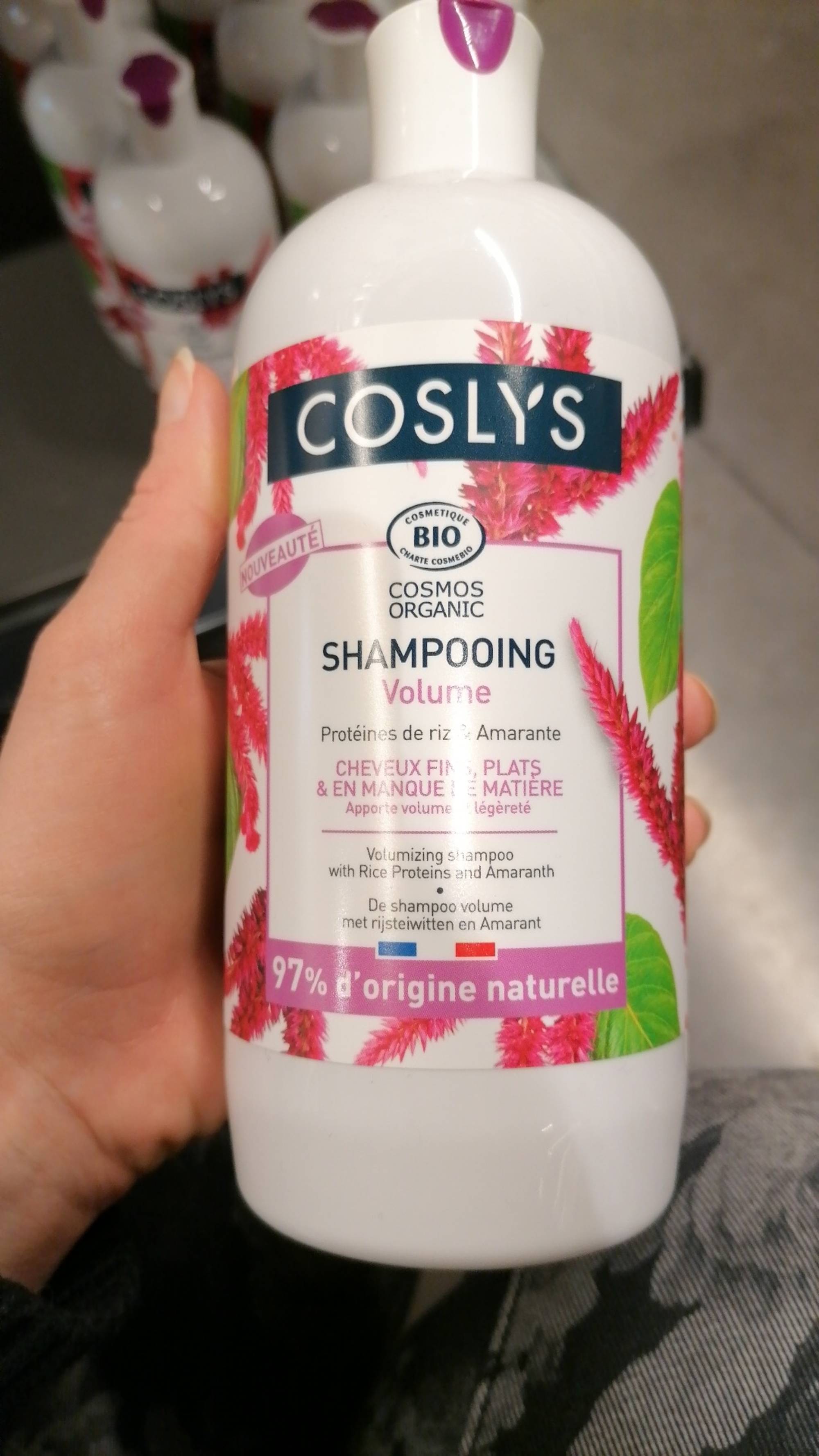 COSLYS - Shampooing volume bio
