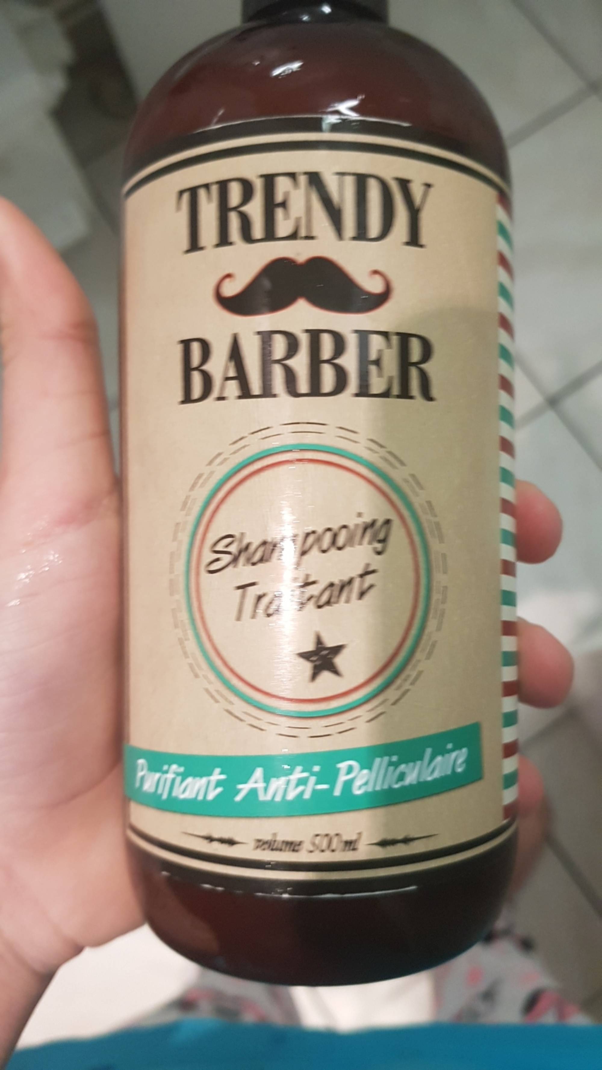 TRENDY BARBER - Shampooing traitant purifiant anti-pelliculaire