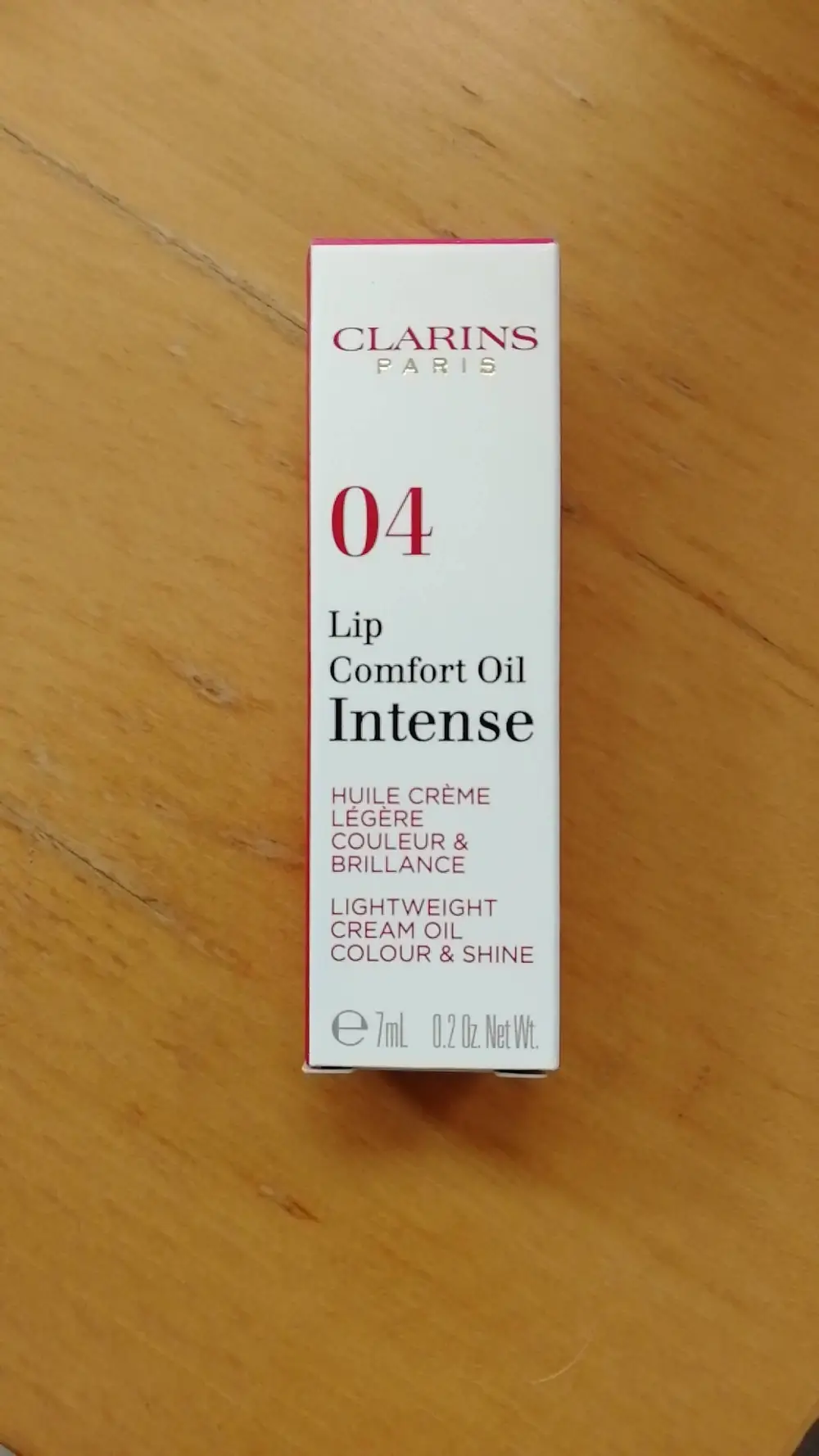 CLARINS - Lip comfort oil intense 04 - Huile crème légère