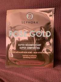 SEPHORA - Super réconfortant - Masque métallisé rose doré