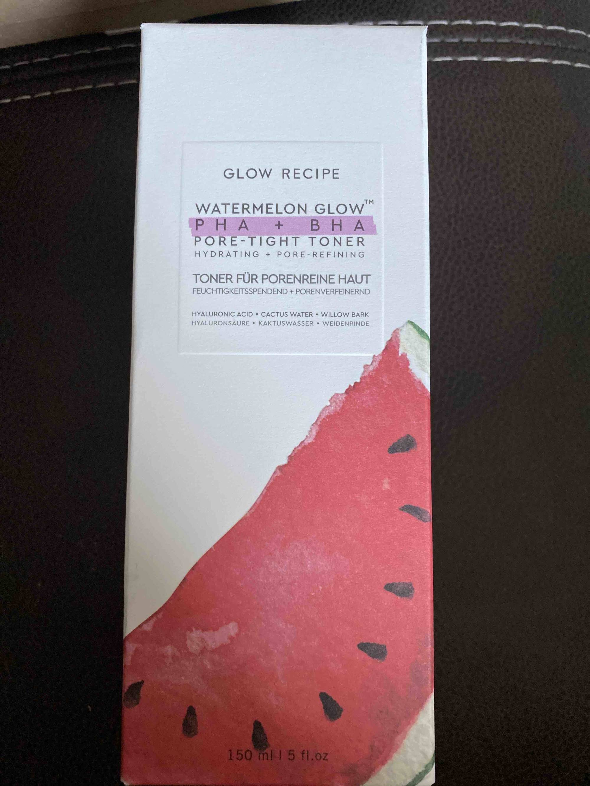GLOW RECIPE - Watermelon glow - Toner für porenreine haut