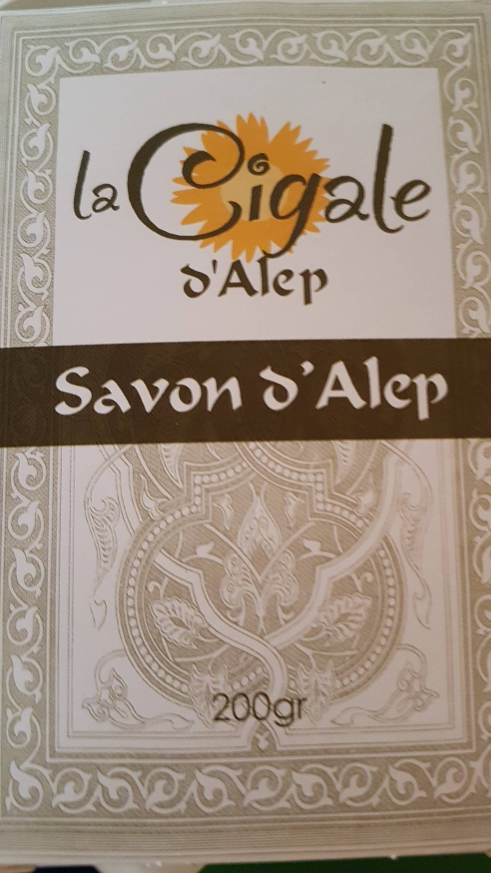 LA CIGALE D'ALEP - Savon d'Alep