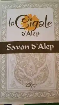 LA CIGALE D'ALEP - Savon d'Alep