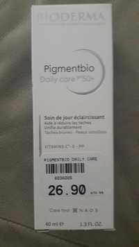 BIODERMA - Pigmentbio - Daily care SPF 50+, soin de jour éclaircissant
