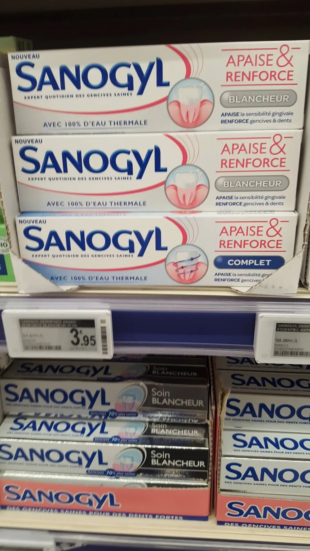 SANOGYL - Blancheur - Dentifrice