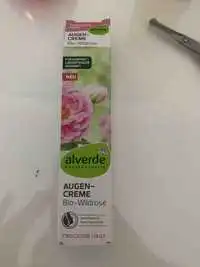 ALVERDE - Augencreme - Bio-Wildrose