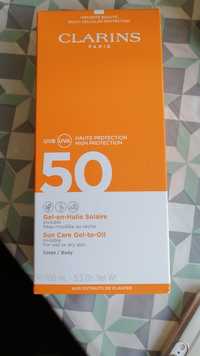 CLARINS - Gel en huile solaire 50