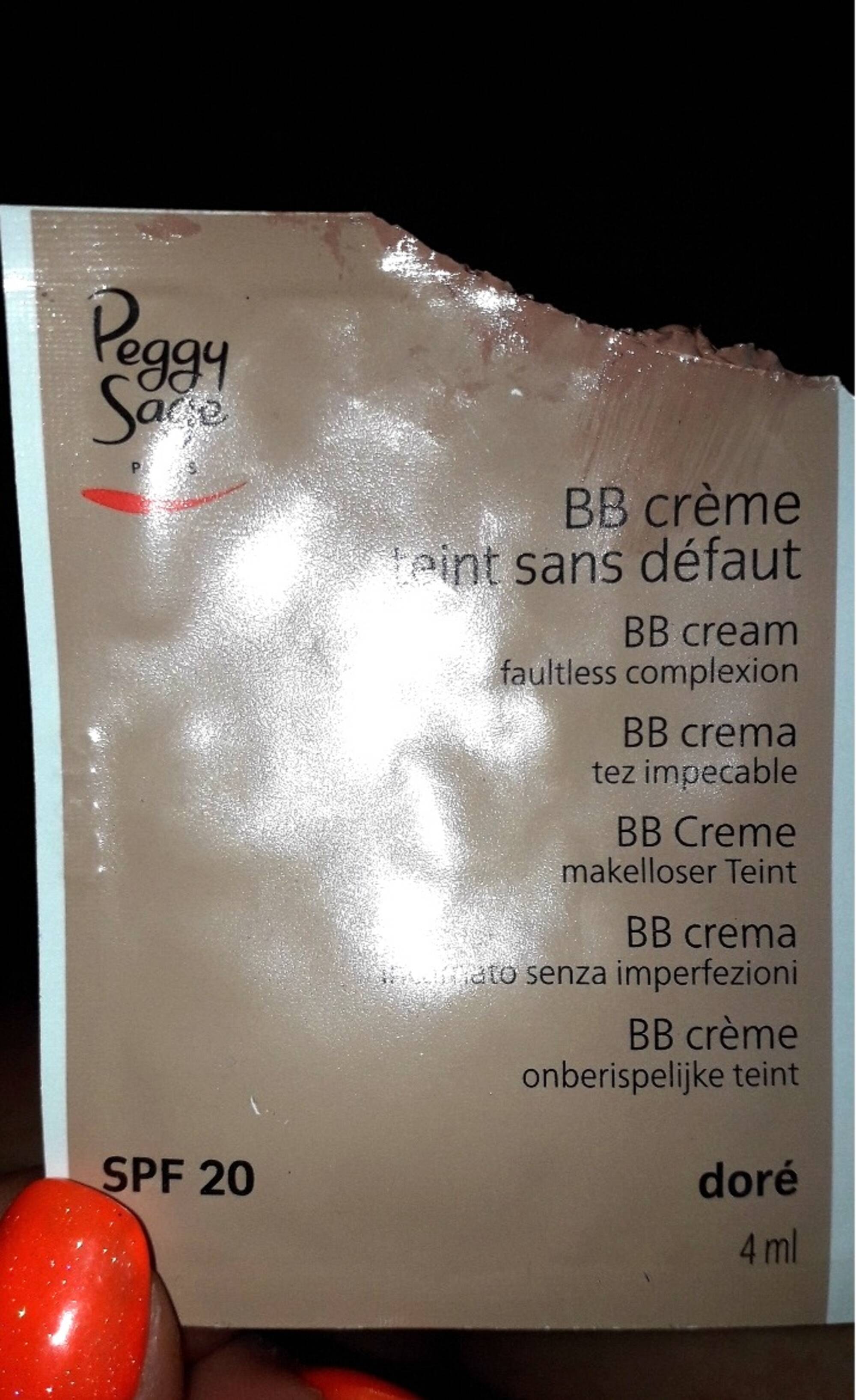 PEGGY SAGE - BB crème SPF 20 doré
