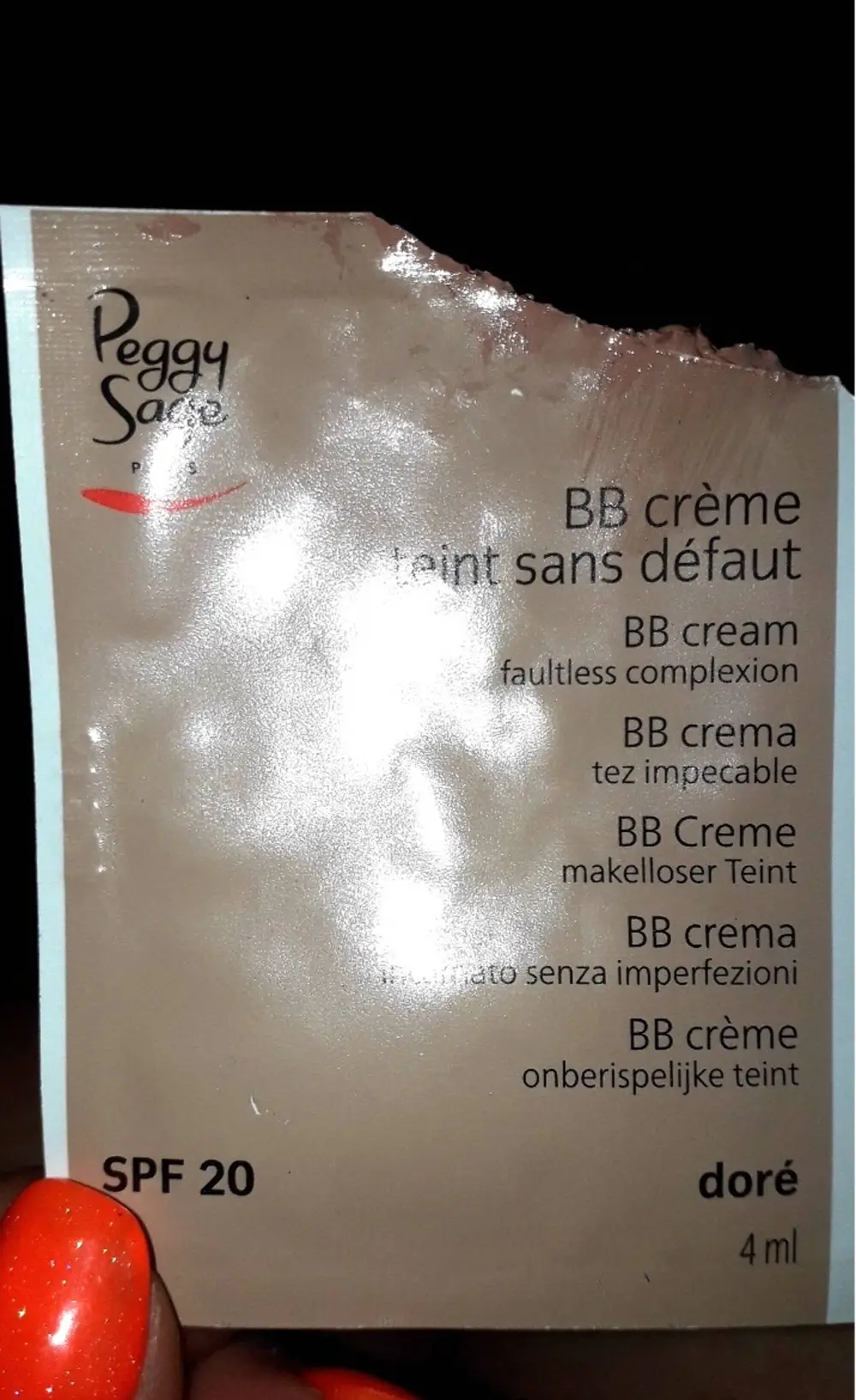 PEGGY SAGE - BB crème SPF 20 doré