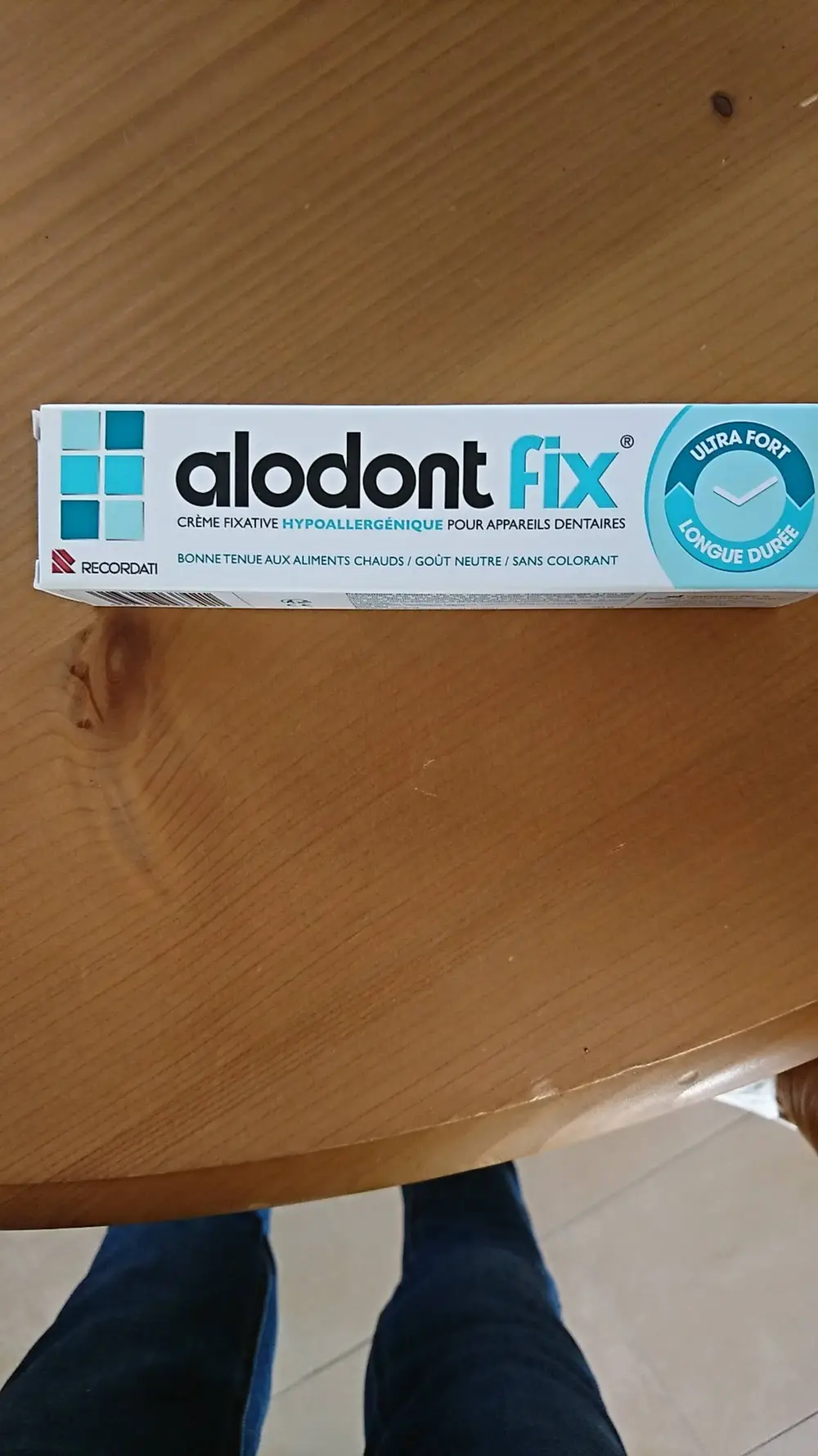 ALODONT FIX - Crème fixative hypoallergénique pour appareils dentaires