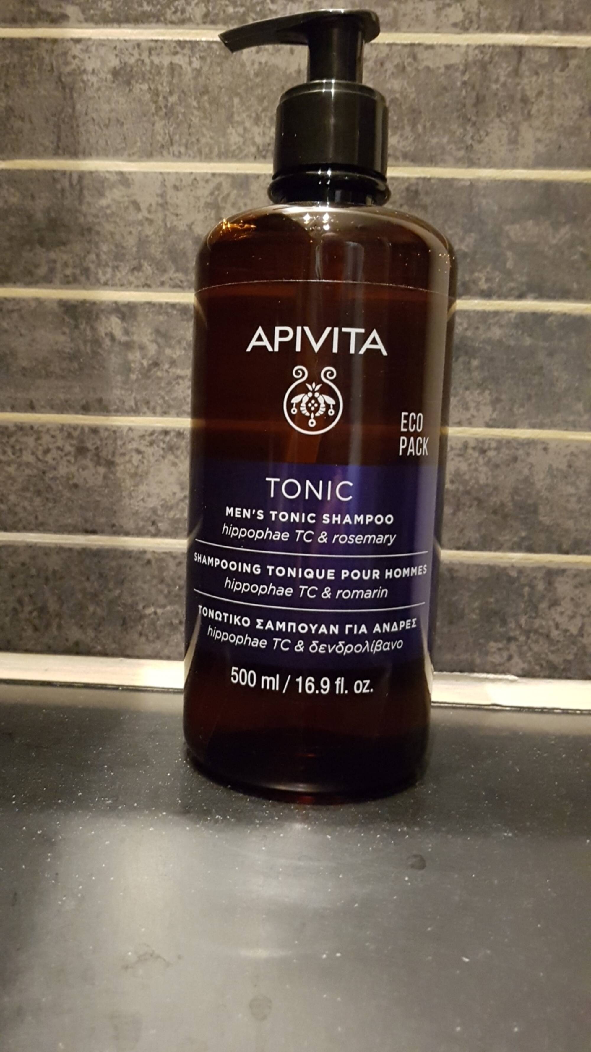 APIVITA - Tonic - Shampooing tonique pour hommes