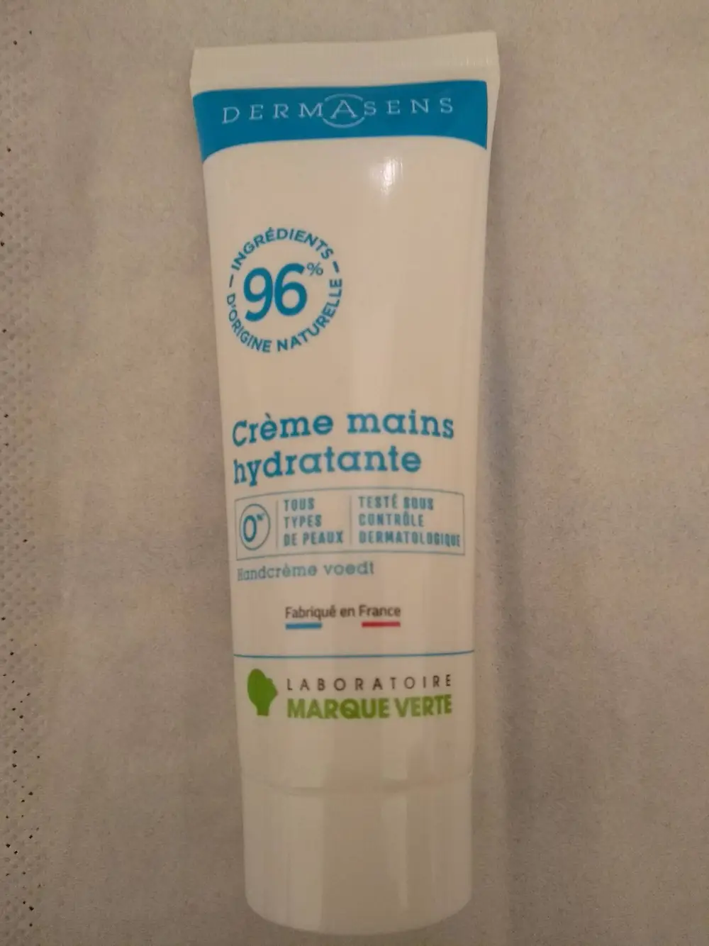 DERMASENS - Crème mains hydratante