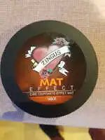 ZINGUS - Mat effect - Cire coiffante effet mat
