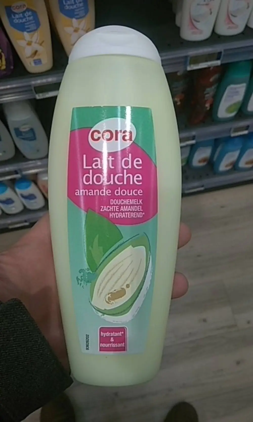 CORA - Lait de douche amande douce