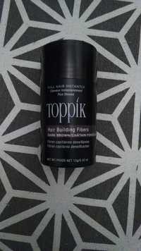 TOPPIK - Hair building fibers châtain foncé