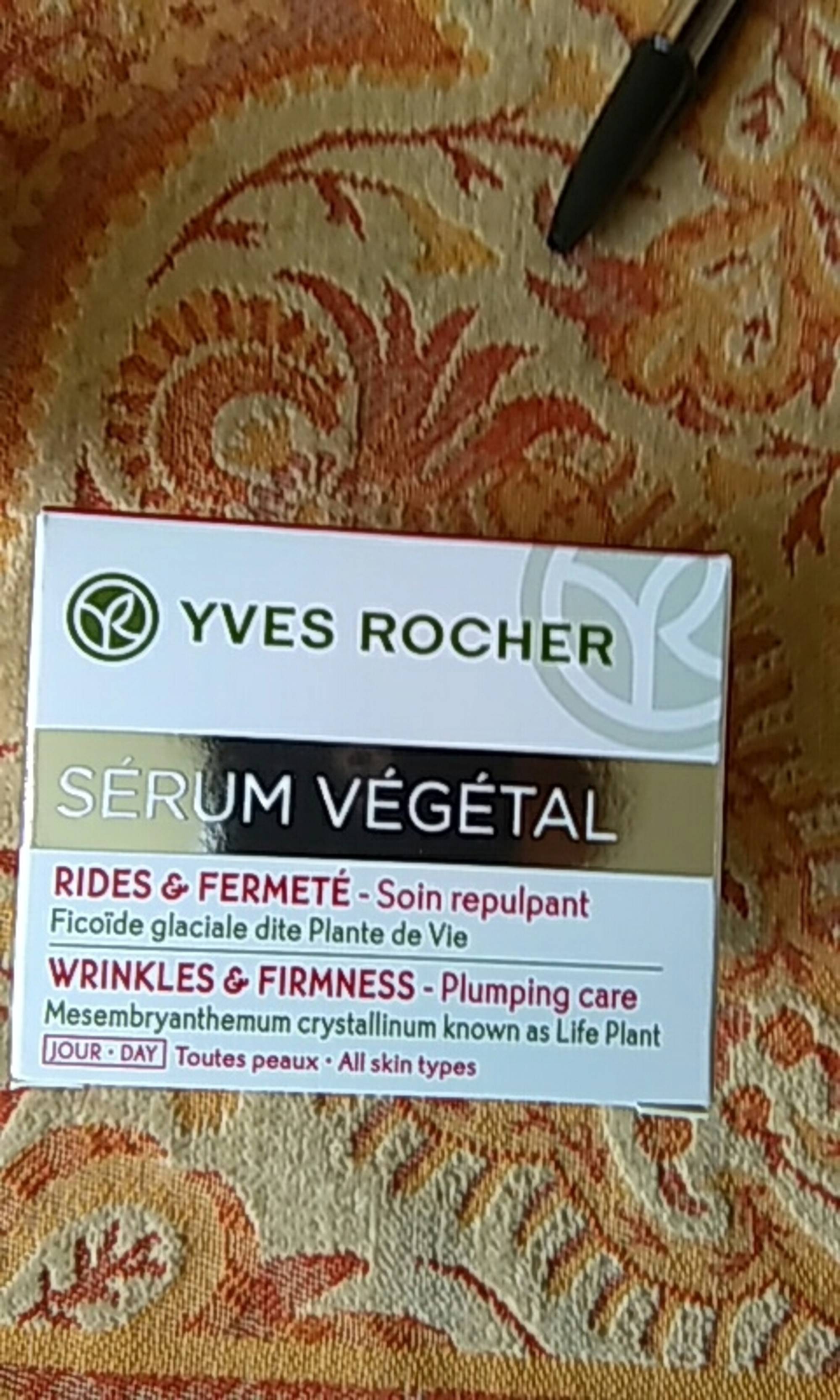 YVES ROCHER - Sérum végétal - Rides & fermeté soin repulpant