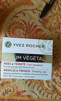 YVES ROCHER - Sérum végétal - Rides & fermeté soin repulpant