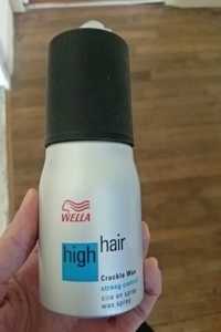 WELLA - High hair crackle wax strong control - Cire en spray
