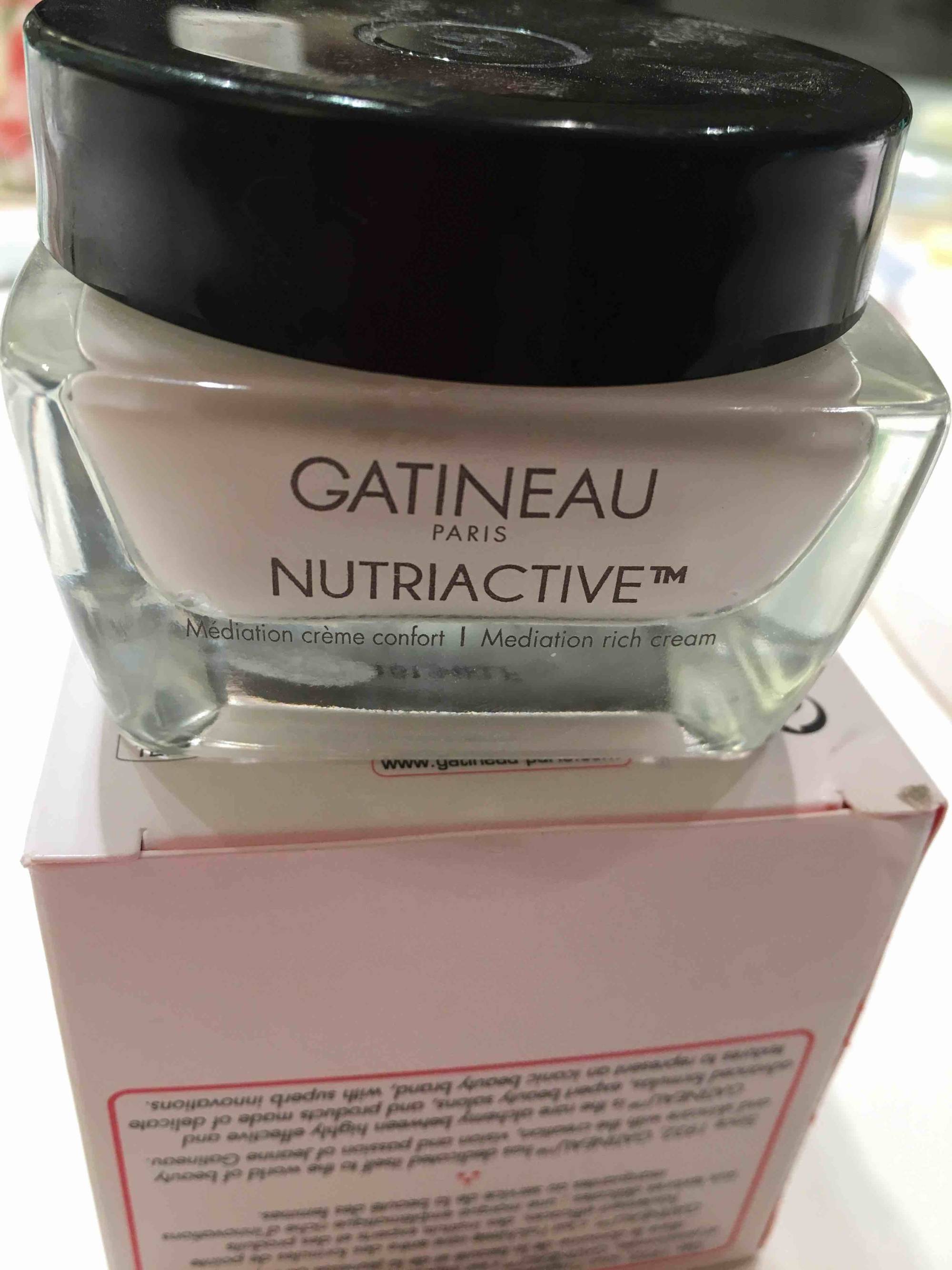 GATINEAU - Nutriactive - Médiation crème confort