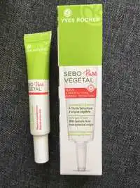 YVES ROCHER - Sebo végétal pure - Gomme SOS boutons