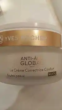 YVES ROCHER - Anti-âge global - La crème correctrice confort nuit