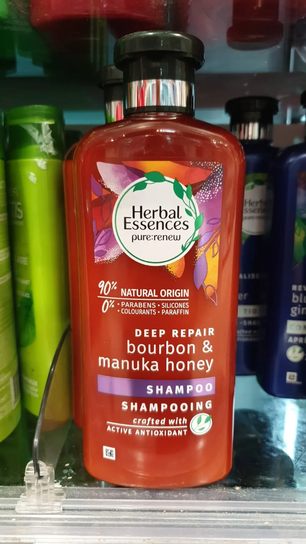 HERBAL ESSENCES - Deep repair bourbon & manuka honey - Shampooing