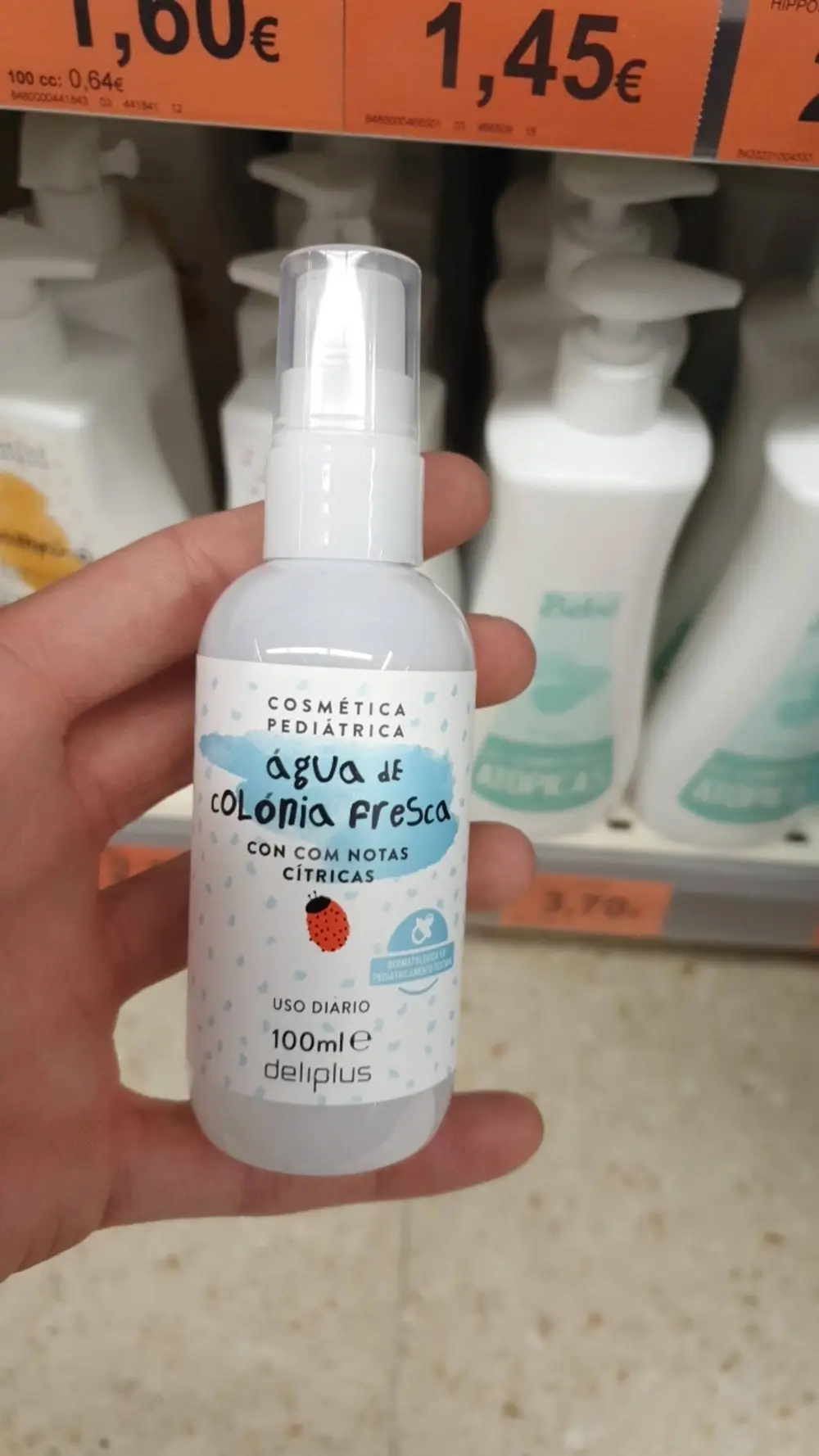 DELIPLUS - Agua de colonia fresca