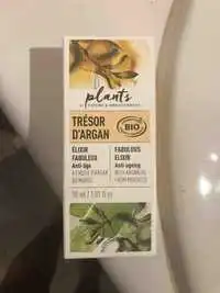 PLANTS BY NATURE & DÉCOUVERTES - Trésor d'argan - Élixir fabuleux anti-âge bio