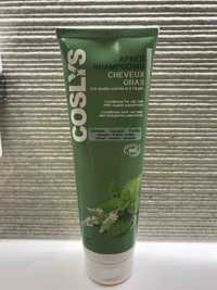 COSLYS - Après-shampooing cheveux gras à la menthe poivrée et argile bio