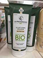 LA PROVENÇALE BIO - Huile d'olive bio - Le lait corps douceur nutrition